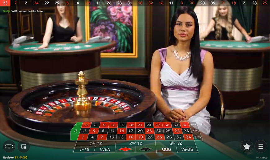 Das beliebte Live Roulette im Casino