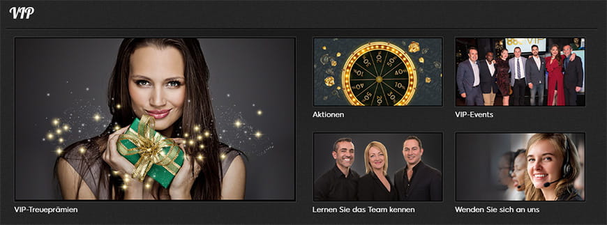 Weitere Casino Bonusangebote für VIP Spieler