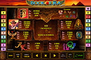 Die Auszahlungstabelle bei Book of Ra