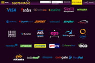 Alle Zahlungsmethoden bei SlotsMagic Casino