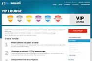 Der VIP Club von PlayMillion Casino